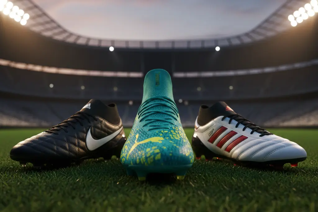 لیست بهترین کفشهای فوتبال برای پای پهن شامل پوما فیوچر، نایک تمپو و آدیداس کوپا