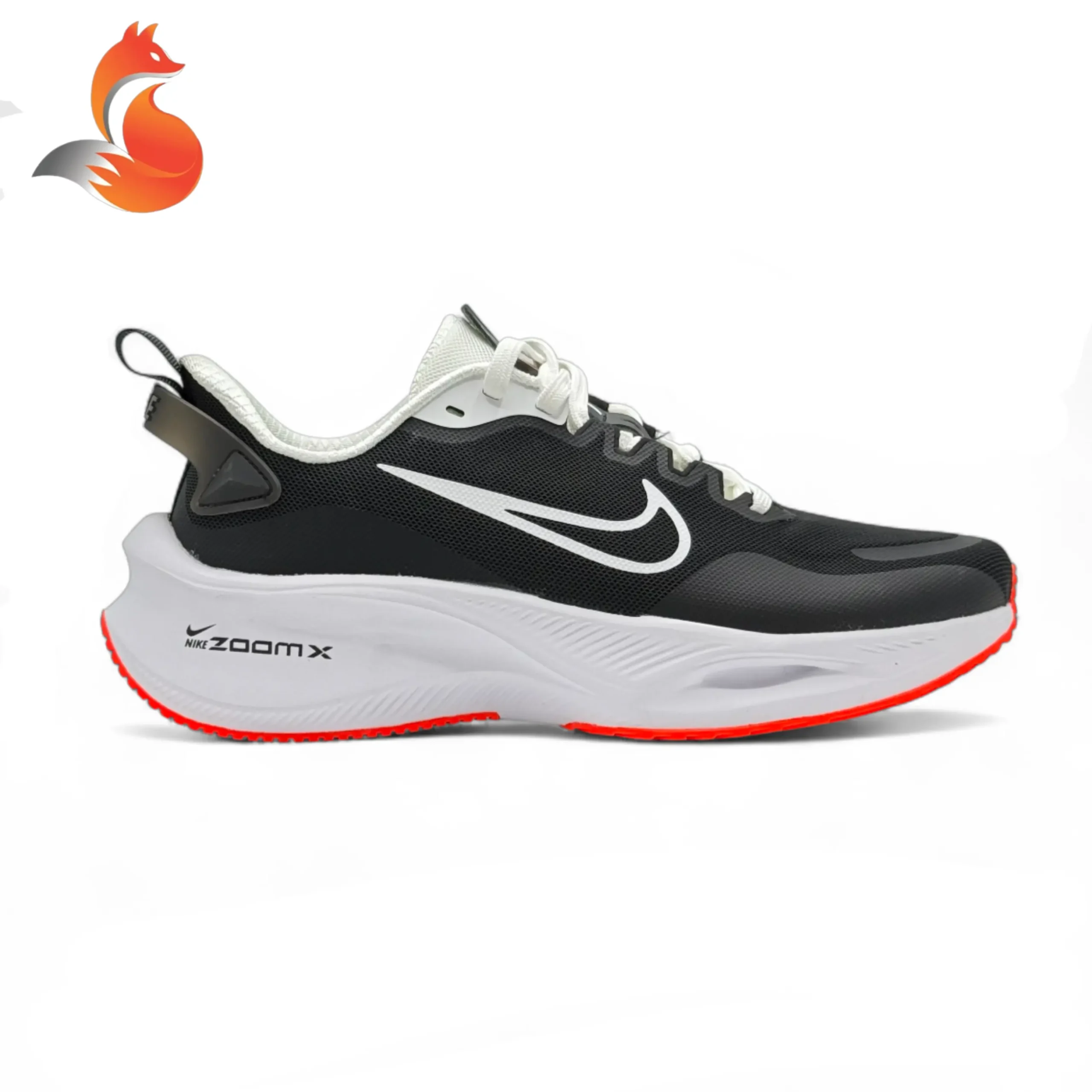 کفش رانینگ نایک ایرزوم مشکی سفید1