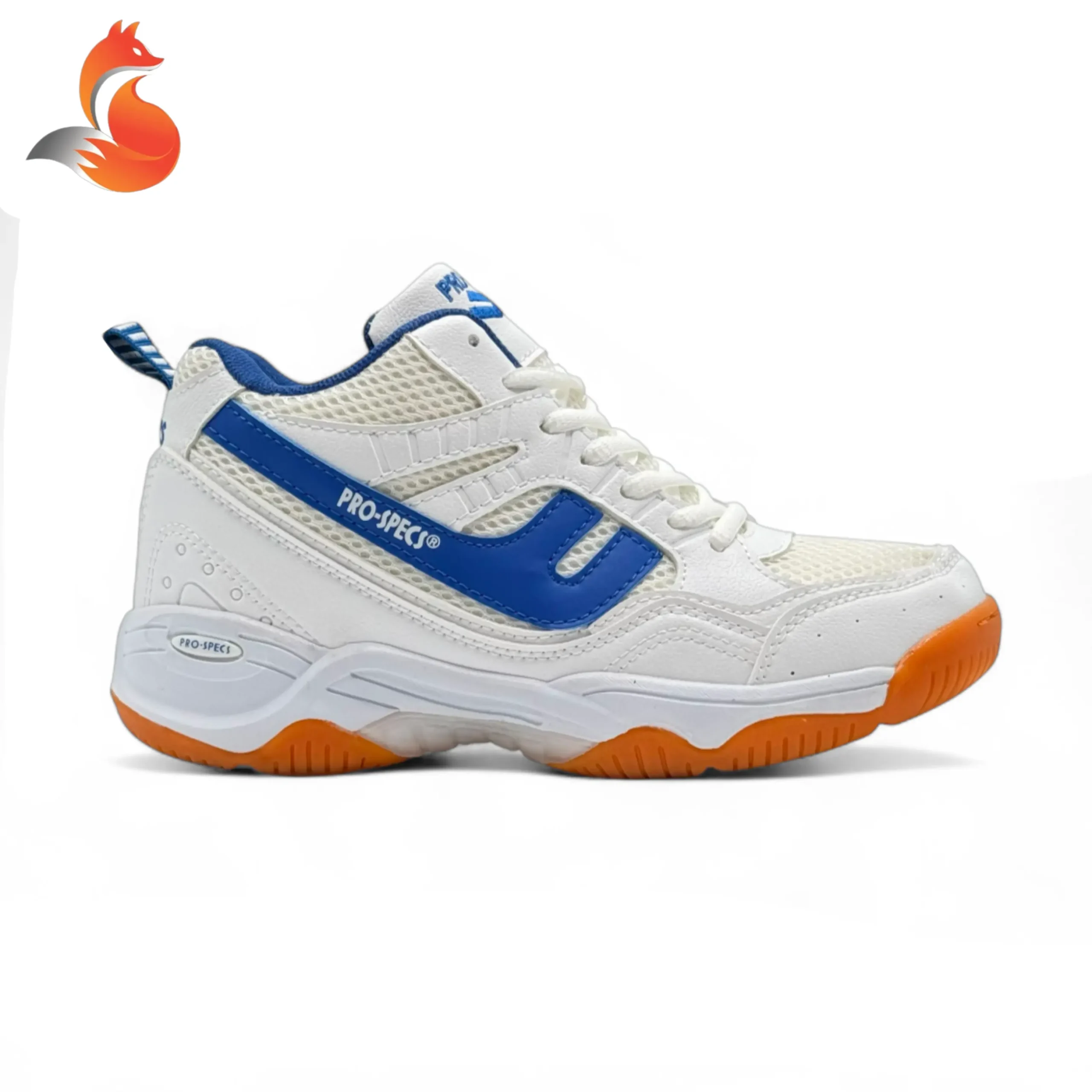 کفش والیبالی F سفید آبی1