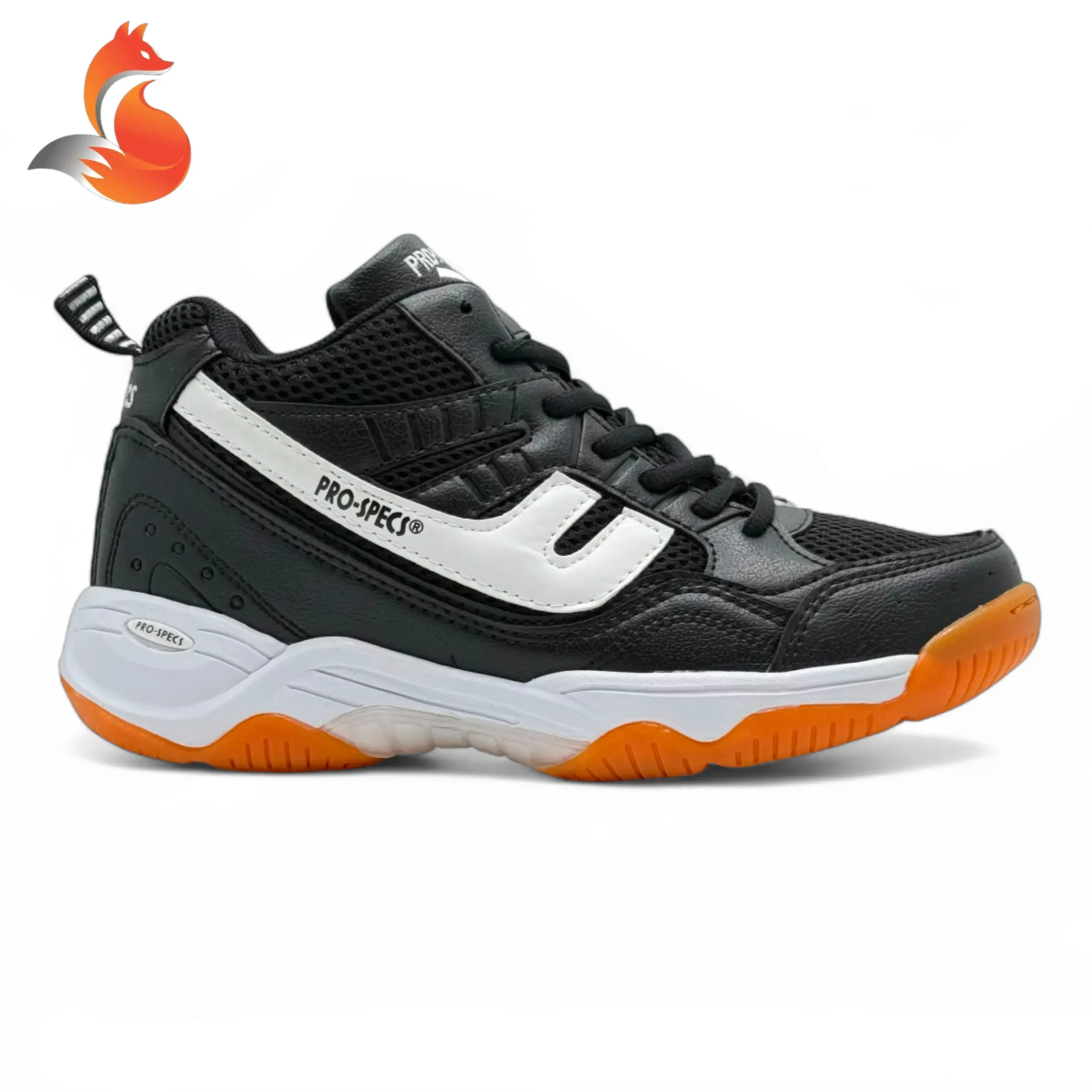 کفش والیبالی F مشکی سفید1