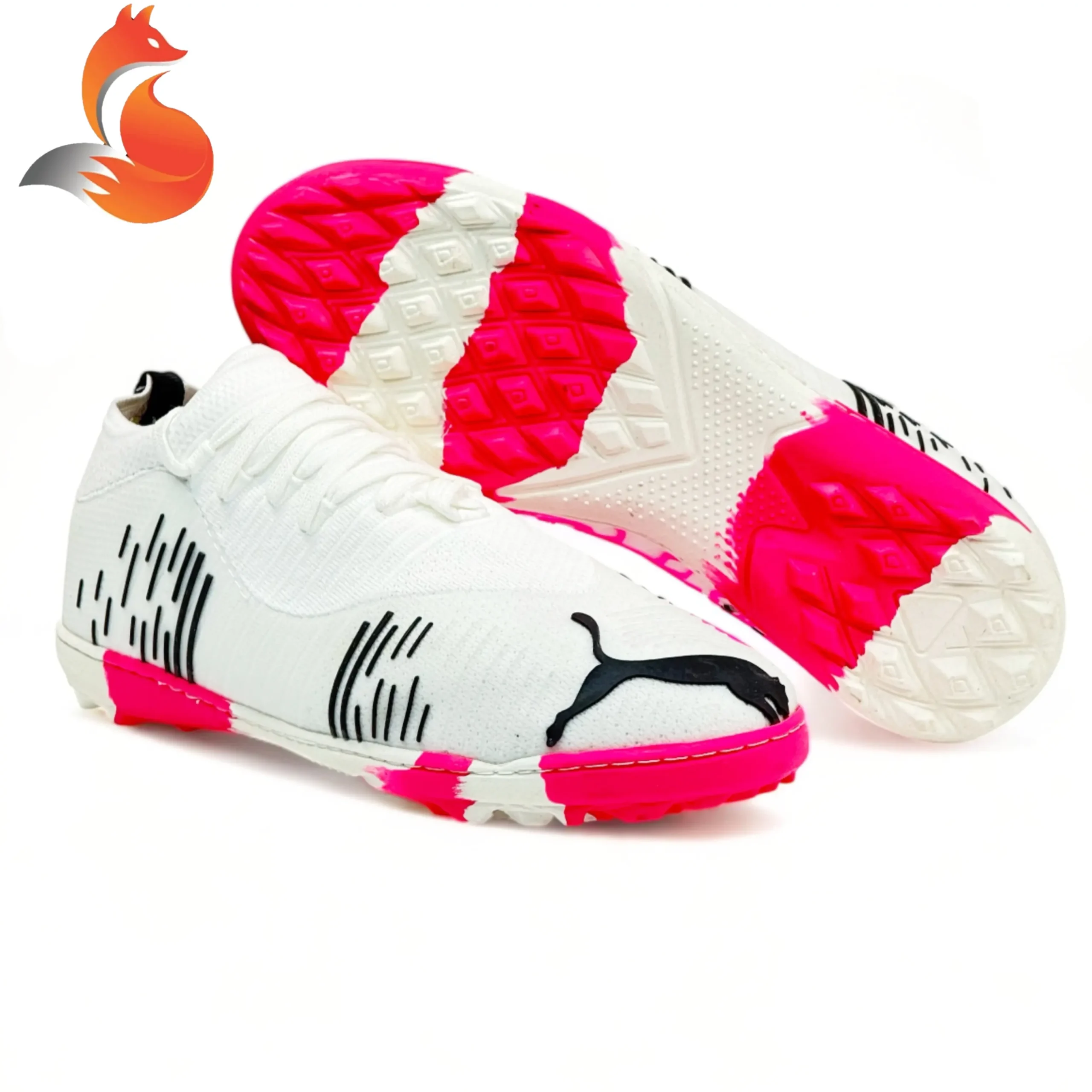 کفش چمن مصنوعی استوک ریز پوما فیوچر سفید صورتی