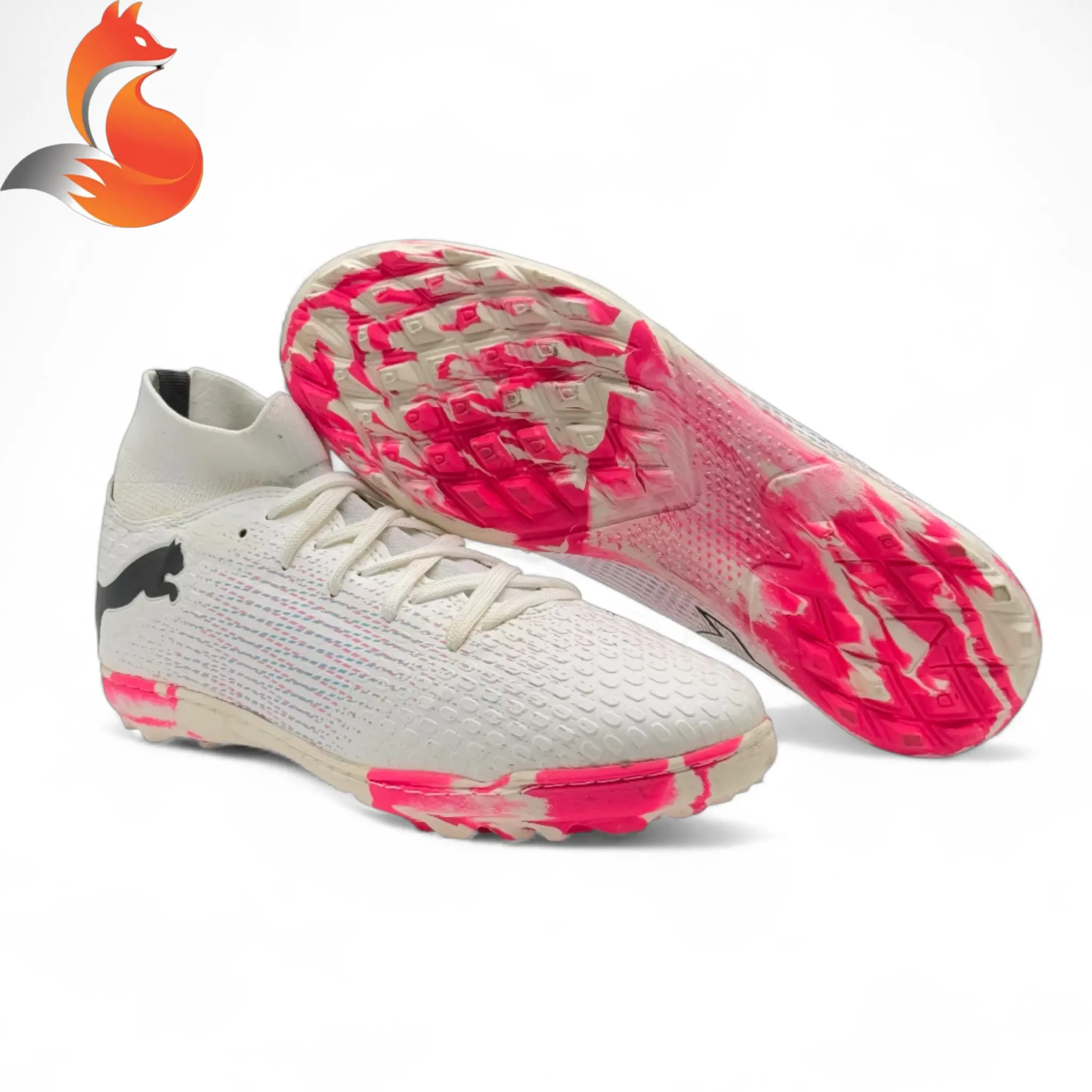 کفش چمن مصنوعی استوک ریز پوما فیوچر سفید صورتی