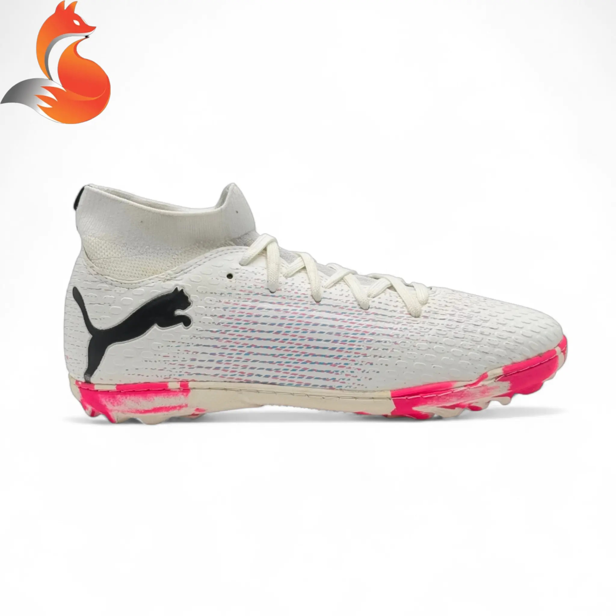 کفش چمن مصنوعی استوک ریز پوما فیوچر سفید صورتی1پ