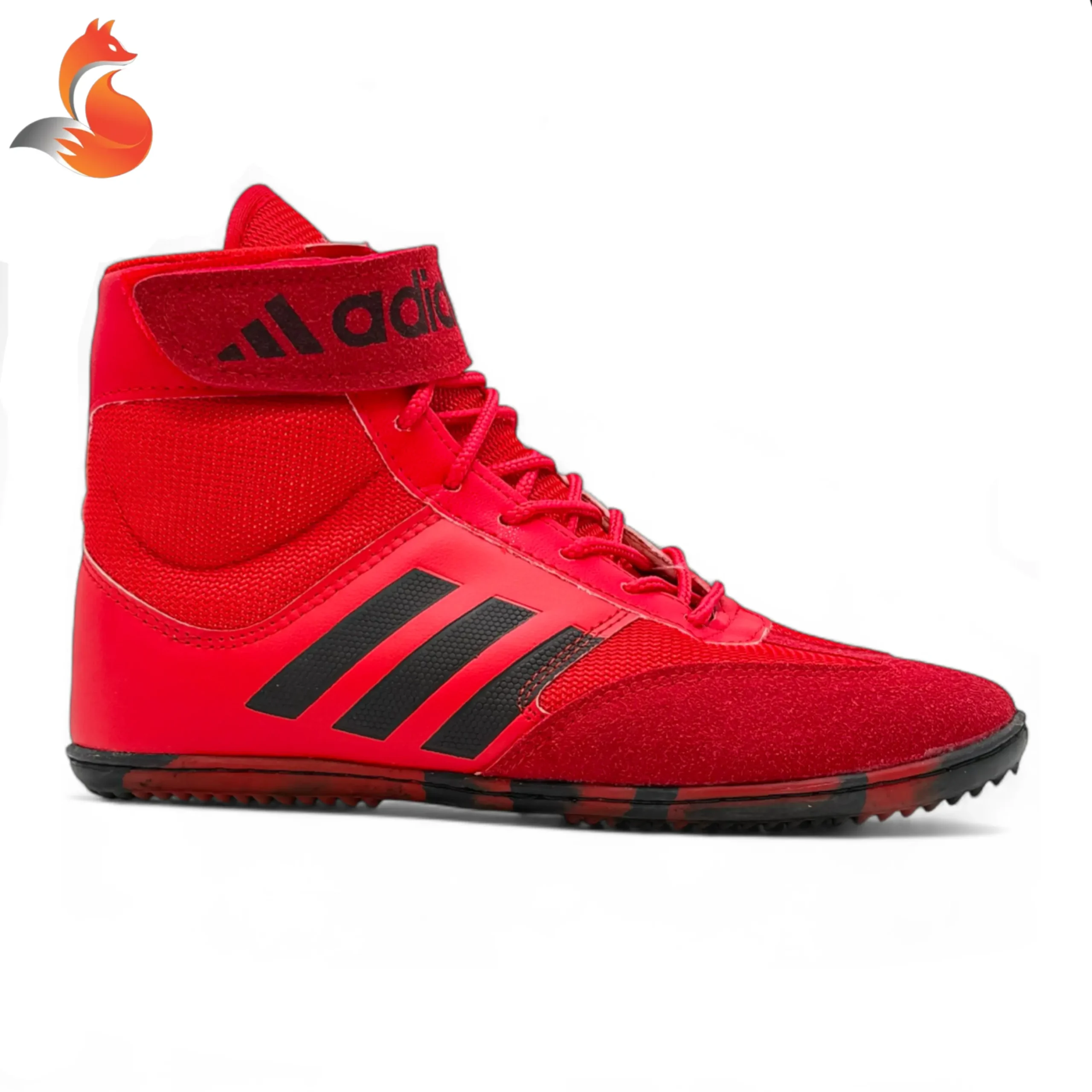 کفش کشتی آدیداس قرمز مشکی