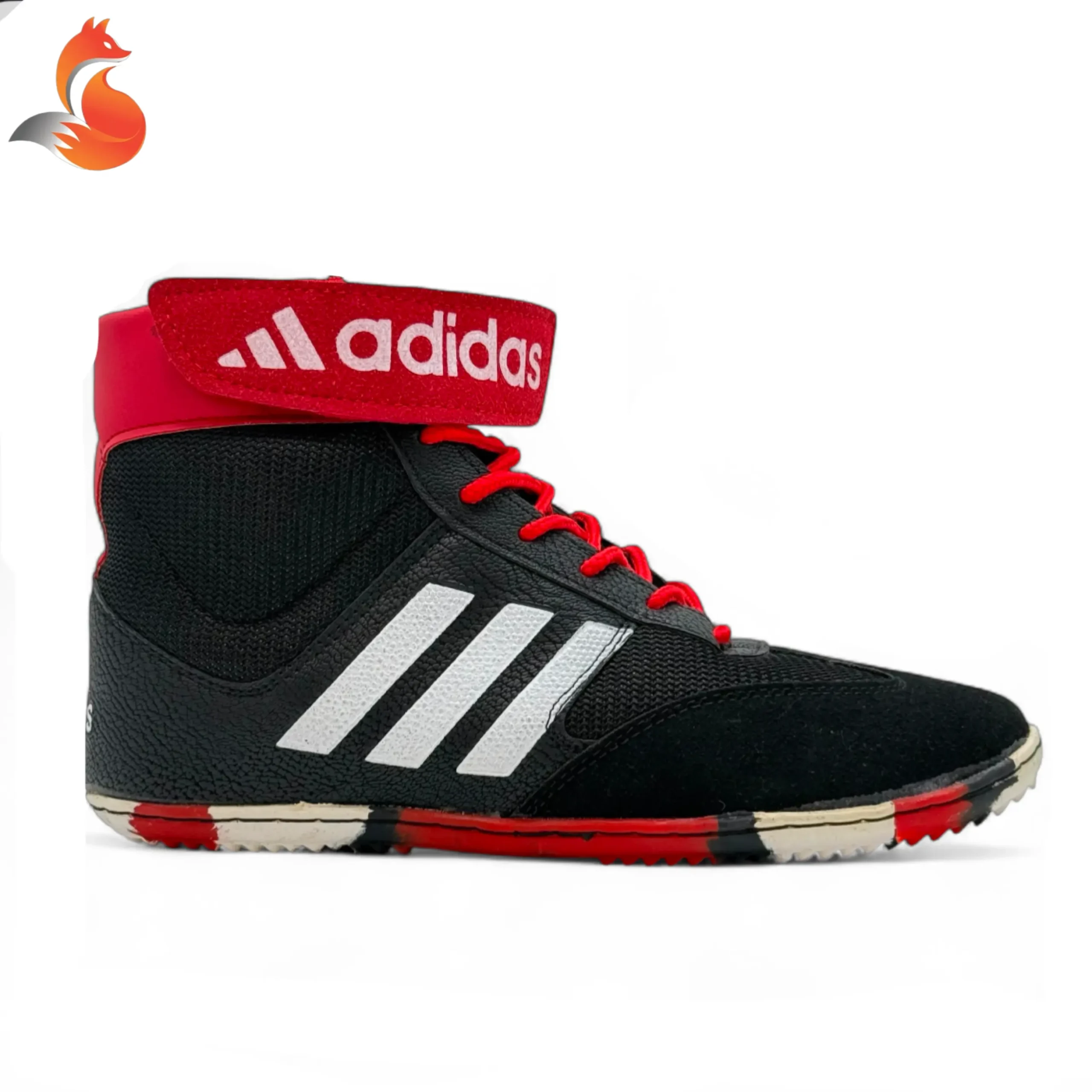 کفش کشتی آدیداس مشکی قرمز