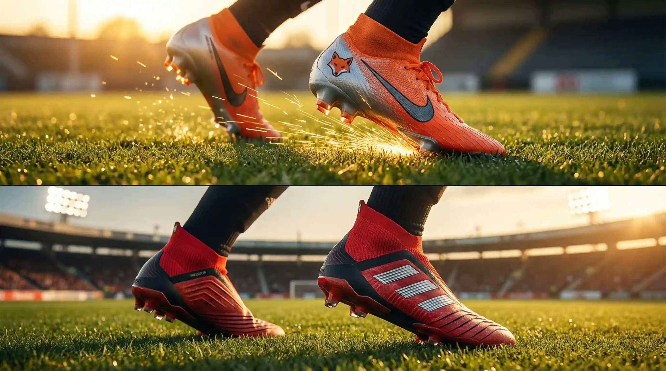 بهترین کفش فوتبال برای پست های مختلف مهاجم هافبک و مدافع در زمین چمن